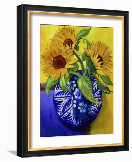 Sunflowers, Series I-Isy Ochoa-Framed Giclee Print