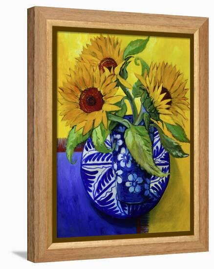 Sunflowers, Series I-Isy Ochoa-Framed Premier Image Canvas