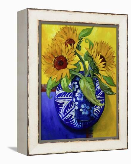 Sunflowers, Series I-Isy Ochoa-Framed Premier Image Canvas