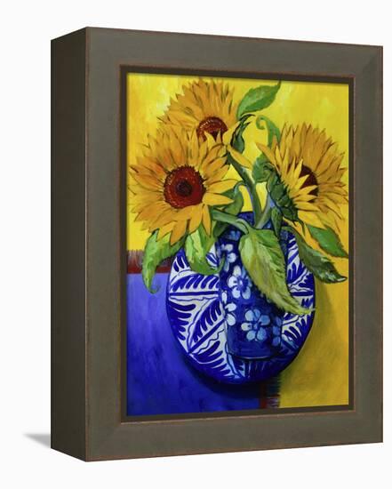 Sunflowers, Series I-Isy Ochoa-Framed Premier Image Canvas