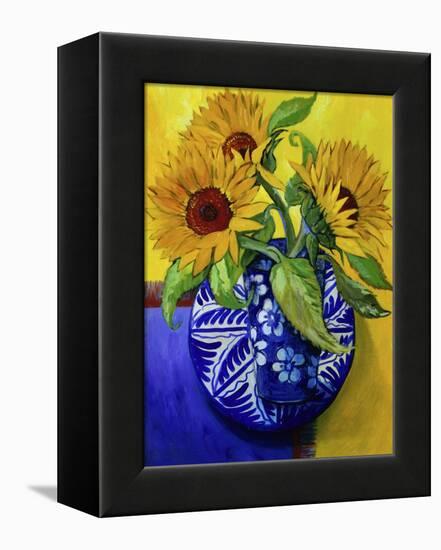 Sunflowers, Series I-Isy Ochoa-Framed Premier Image Canvas