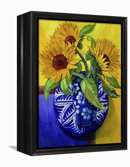 Sunflowers, Series I-Isy Ochoa-Framed Premier Image Canvas