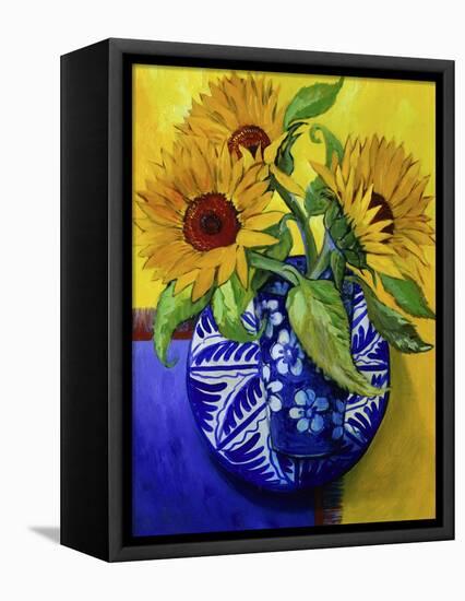 Sunflowers, Series I-Isy Ochoa-Framed Premier Image Canvas