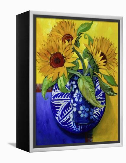 Sunflowers, Series I-Isy Ochoa-Framed Premier Image Canvas