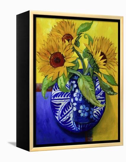 Sunflowers, Series I-Isy Ochoa-Framed Premier Image Canvas