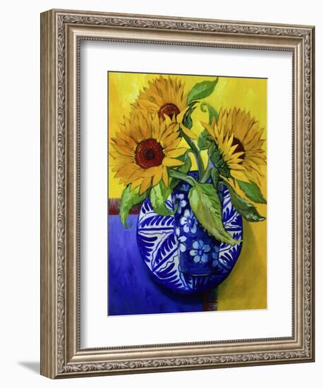 Sunflowers, Series I-Isy Ochoa-Framed Giclee Print