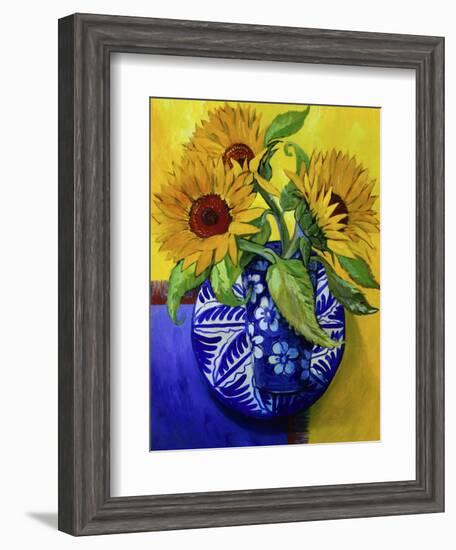 Sunflowers, Series I-Isy Ochoa-Framed Giclee Print