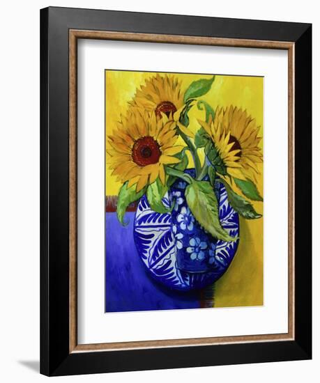 Sunflowers, Series I-Isy Ochoa-Framed Giclee Print