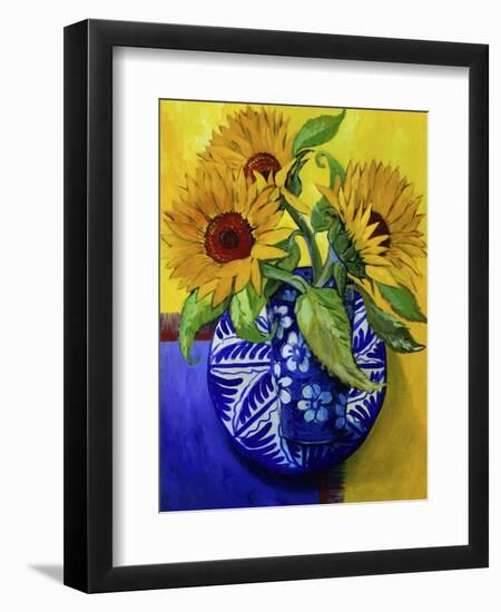 Sunflowers, Series I-Isy Ochoa-Framed Giclee Print