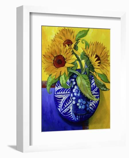 Sunflowers, Series I-Isy Ochoa-Framed Giclee Print