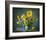 Sunflowers & Shawl Still Life-null-Framed Art Print