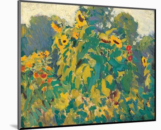 Sunflowers, Thornhill-J^ E^ H^ MacDonald-Mounted Premium Giclee Print