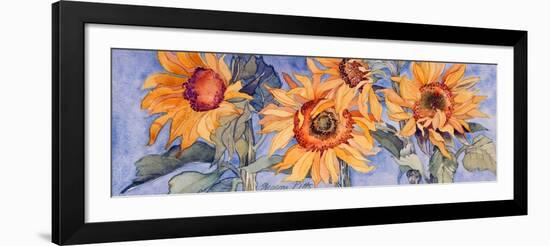 Sunflowers VI-Sharon Pitts-Framed Giclee Print