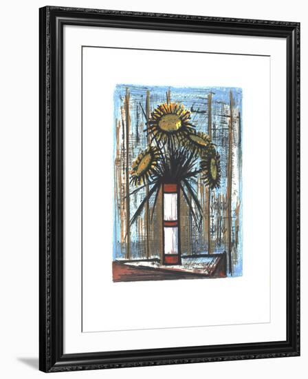 Sunflowers-Bernard Buffet-Framed Serigraph