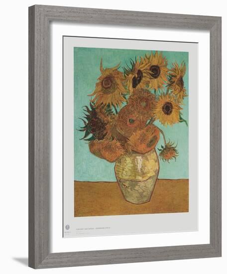 Sunflowers-Vincent van Gogh-Framed Collectable Print