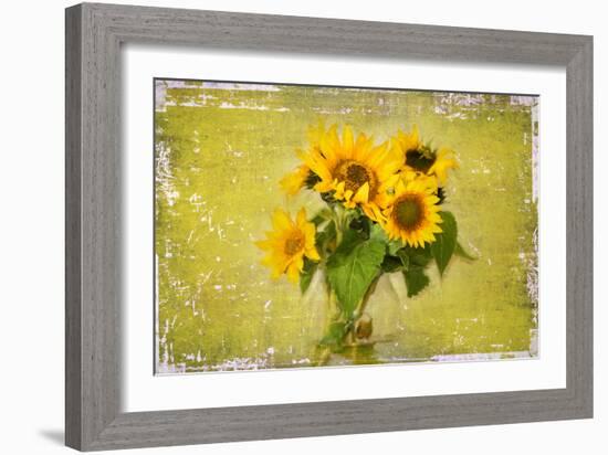 Sunflowers-Philippe Sainte-Laudy-Framed Photographic Print