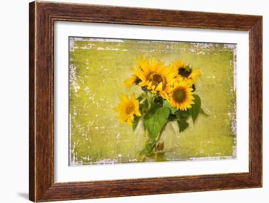 Sunflowers-Philippe Sainte-Laudy-Framed Photographic Print