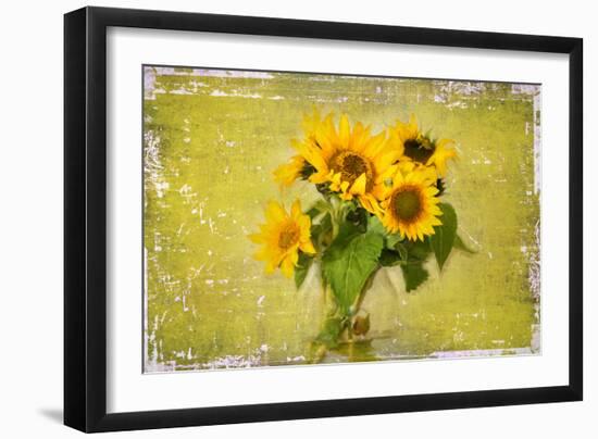 Sunflowers-Philippe Sainte-Laudy-Framed Photographic Print