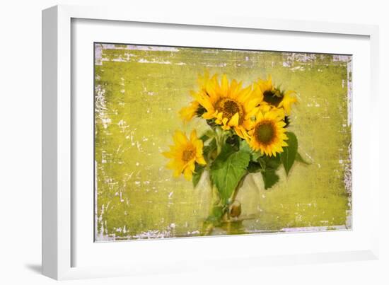 Sunflowers-Philippe Sainte-Laudy-Framed Photographic Print