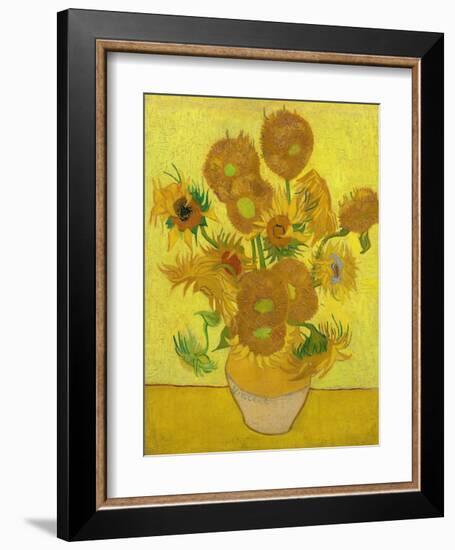 Sunflowers-Vincent van Gogh-Framed Art Print