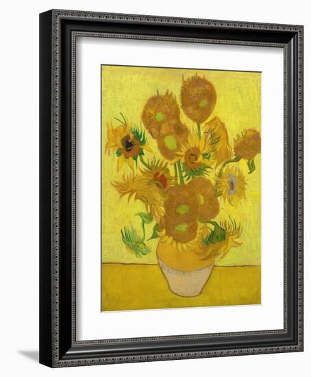 Sunflowers-Vincent van Gogh-Framed Art Print