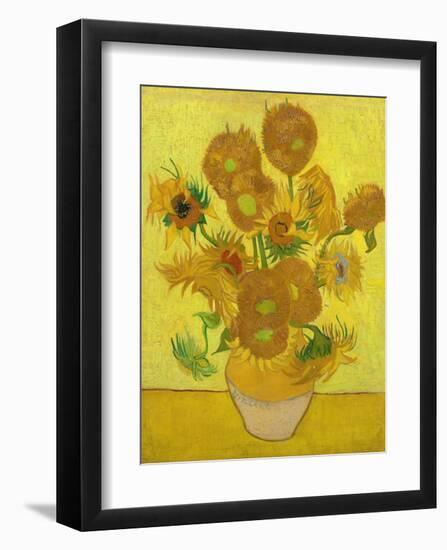 Sunflowers-Vincent van Gogh-Framed Art Print