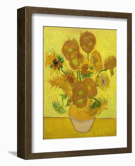 Sunflowers-Vincent van Gogh-Framed Art Print