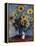 Sunflowers-Claude Monet-Framed Premier Image Canvas