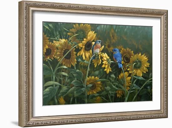 Sunflowers-Michael Jackson-Framed Giclee Print