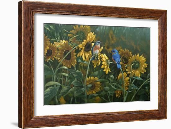 Sunflowers-Michael Jackson-Framed Giclee Print