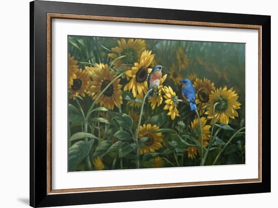 Sunflowers-Michael Jackson-Framed Giclee Print