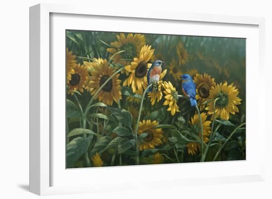 Sunflowers-Michael Jackson-Framed Giclee Print