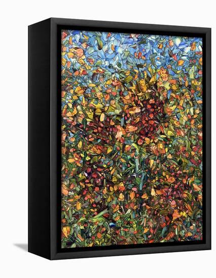 Sunflowers-James W. Johnson-Framed Premier Image Canvas