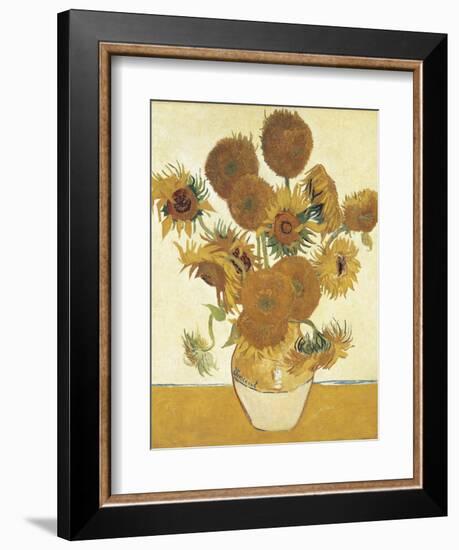 Sunflowers-Vincent van Gogh-Framed Art Print