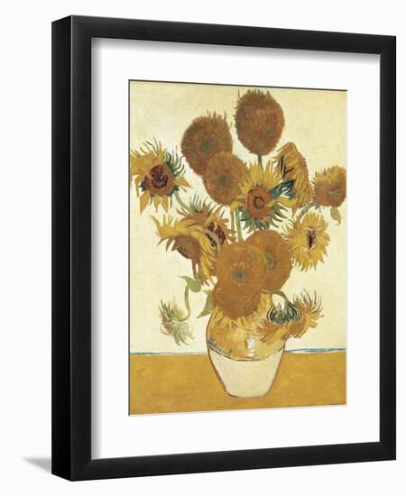 Sunflowers-Vincent van Gogh-Framed Art Print