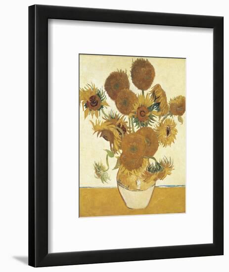 Sunflowers-Vincent van Gogh-Framed Premium Giclee Print