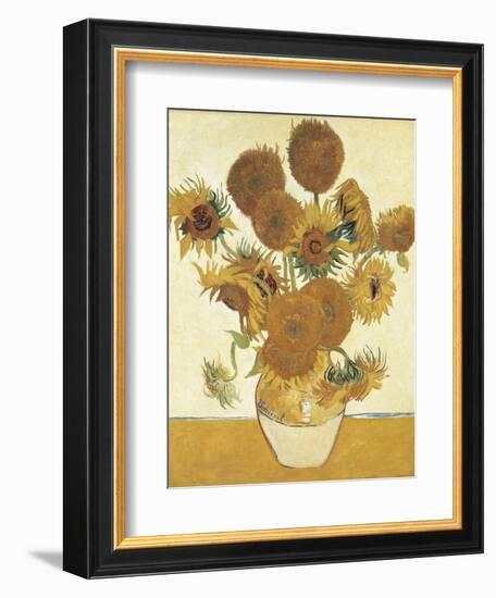 Sunflowers-Vincent van Gogh-Framed Premium Giclee Print