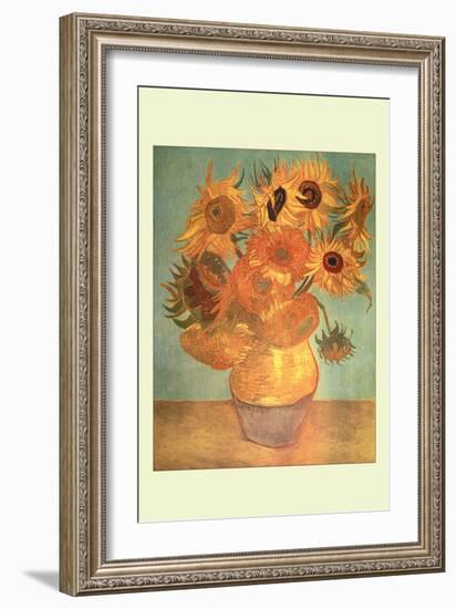 Sunflowers-Vincent van Gogh-Framed Art Print