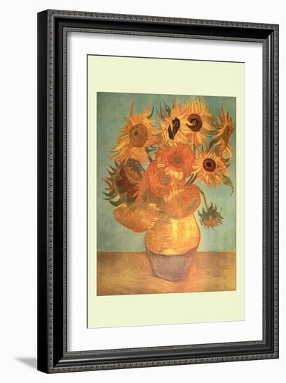 Sunflowers-Vincent van Gogh-Framed Art Print