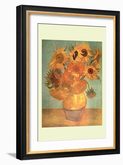 Sunflowers-Vincent van Gogh-Framed Art Print