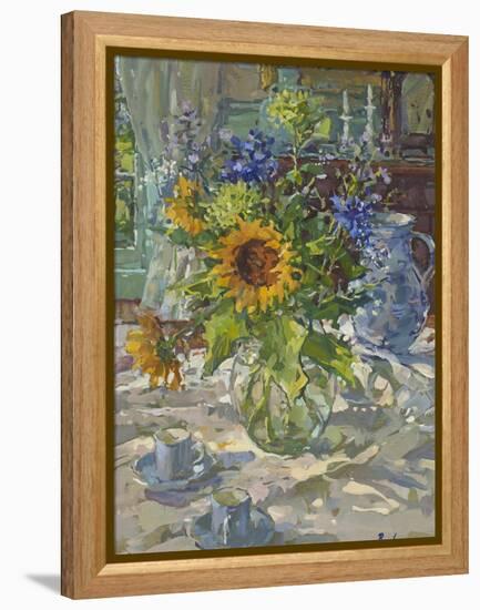 Sunflowers-Susan Ryder-Framed Premier Image Canvas
