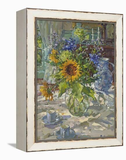 Sunflowers-Susan Ryder-Framed Premier Image Canvas