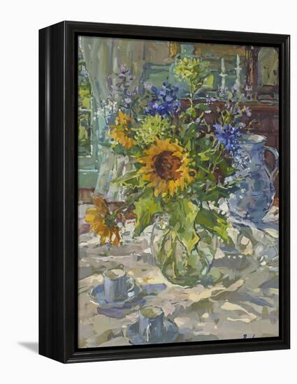 Sunflowers-Susan Ryder-Framed Premier Image Canvas