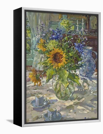 Sunflowers-Susan Ryder-Framed Premier Image Canvas
