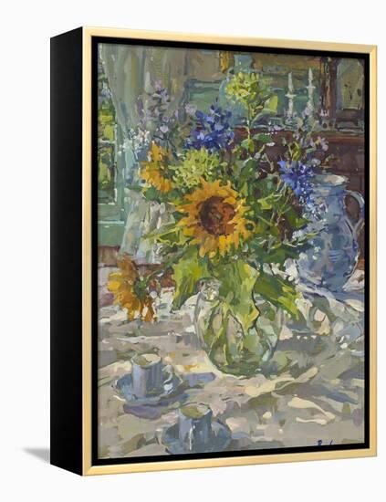 Sunflowers-Susan Ryder-Framed Premier Image Canvas