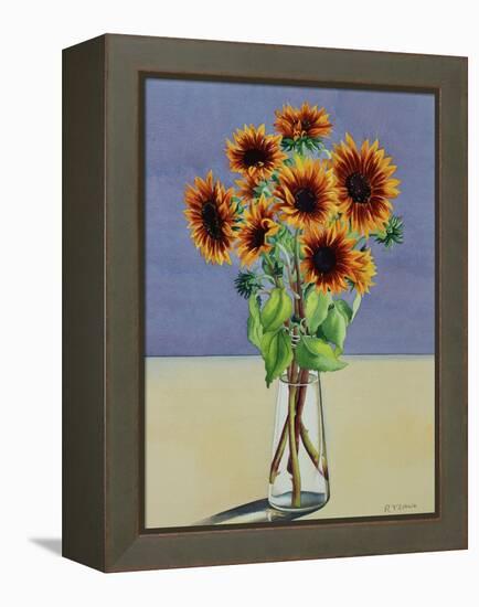 Sunflowers-Christopher Ryland-Framed Premier Image Canvas