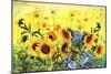 Sunflowers-Ata Alishahi-Mounted Giclee Print
