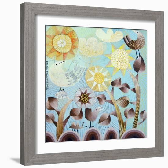 Sunflowers-Hilke Macintyre-Framed Giclee Print