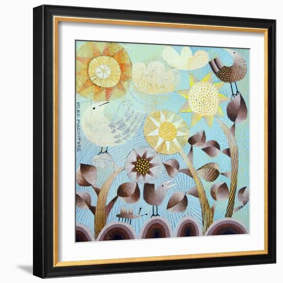 Sunflowers-Hilke Macintyre-Framed Giclee Print