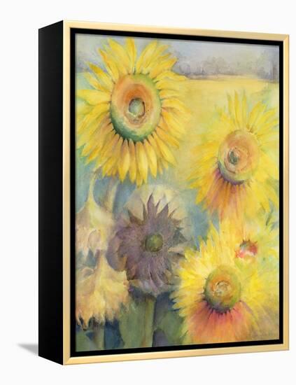 Sunflowers-Karen Armitage-Framed Premier Image Canvas